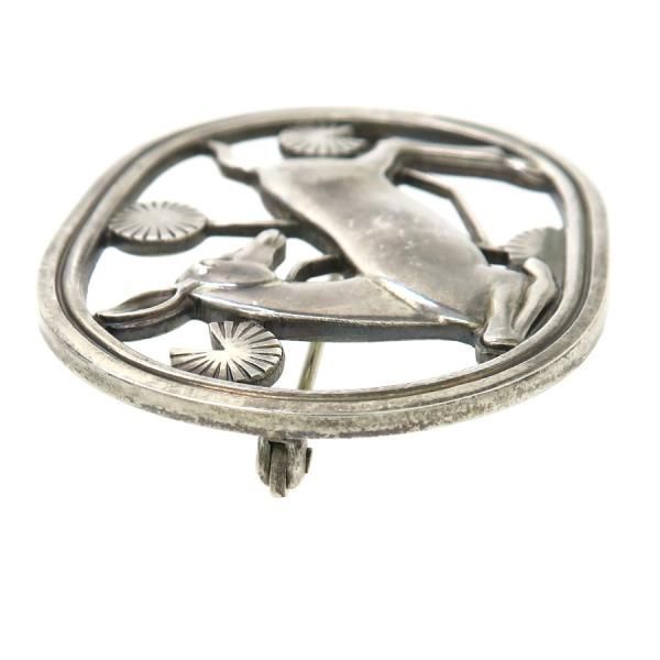 georg jensen 256 brooch functional details
