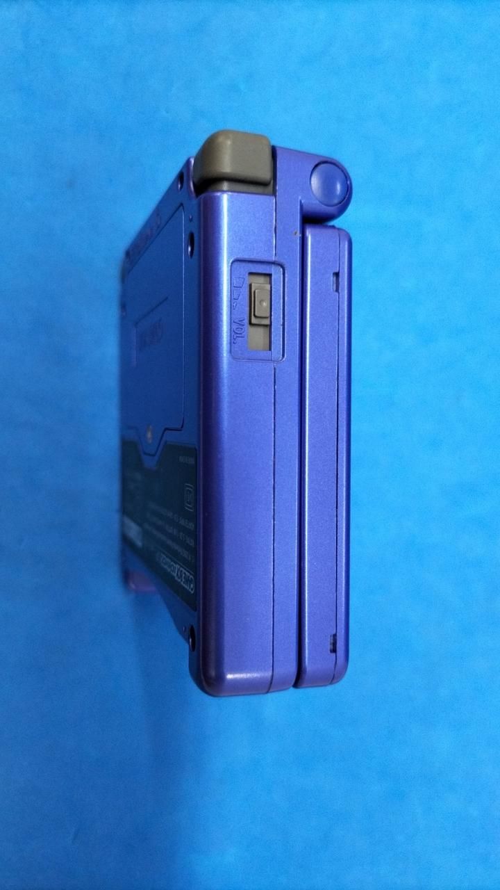 nintendo ags-001 handheld console markings and labels