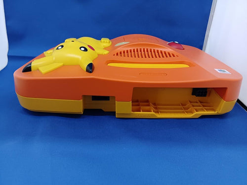 nintendo nus-001 video game console rear view