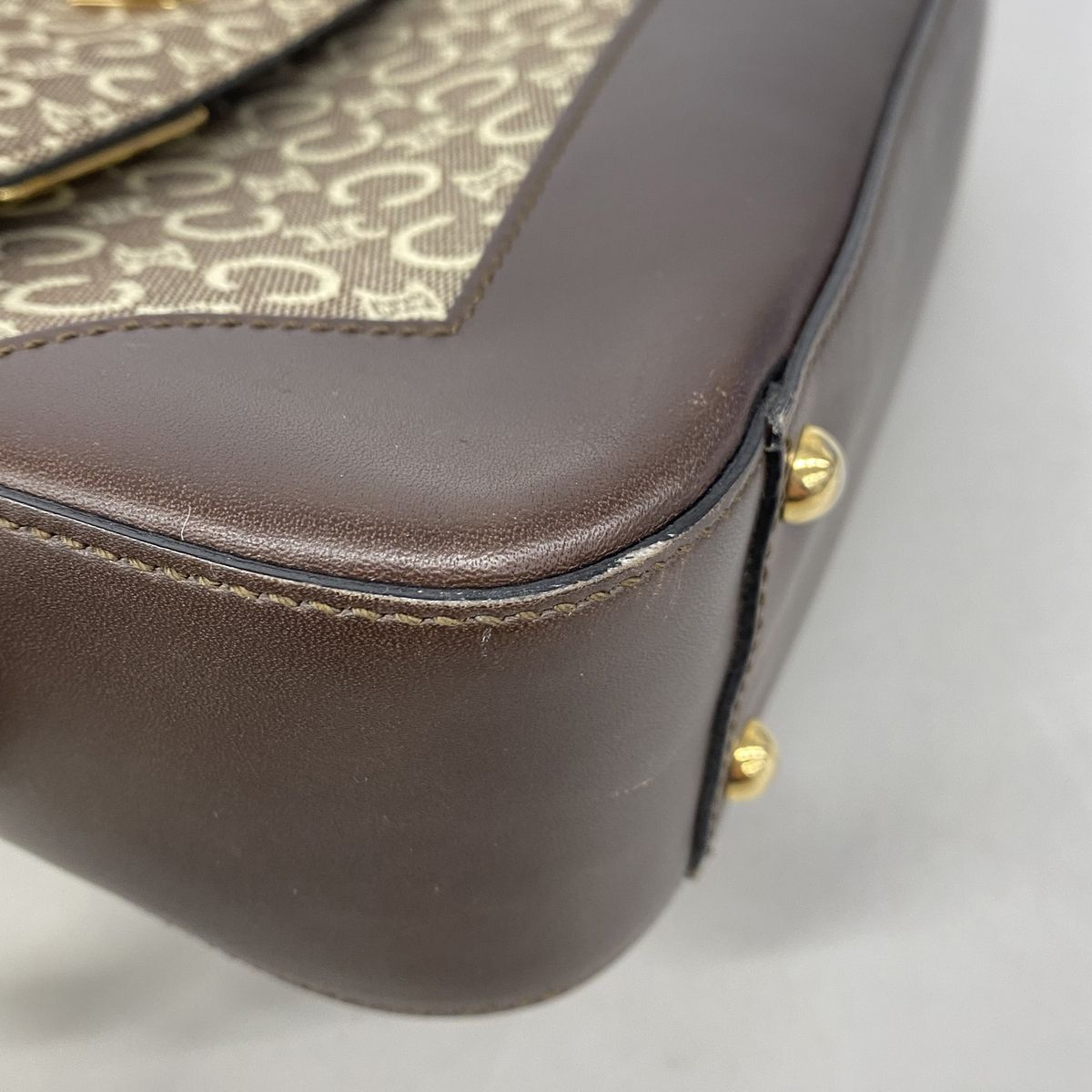 celine beige shoulder bag condition details