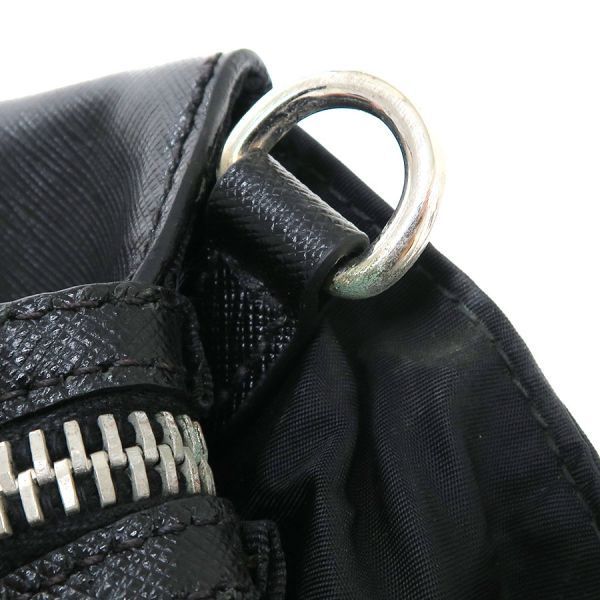prada black shoulder bag condition details