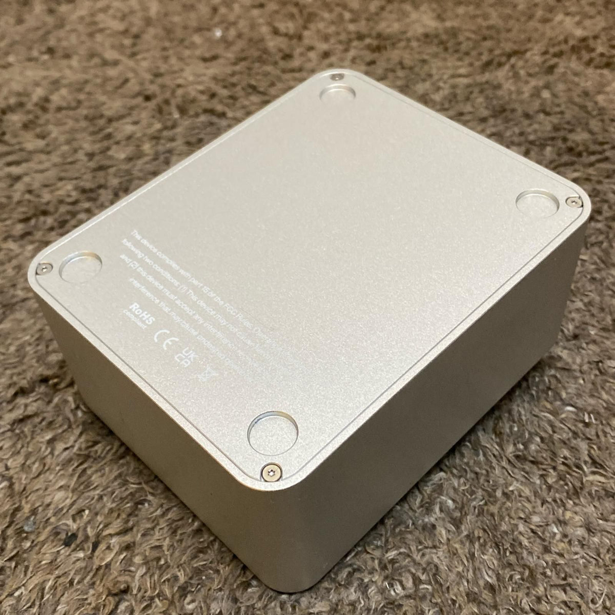 guitar effector rear view