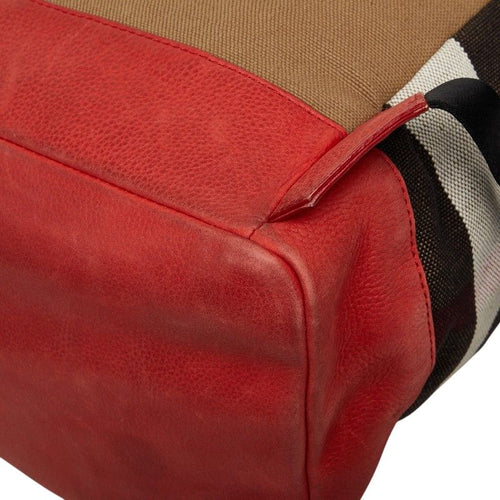 burberry beige backpack condition details