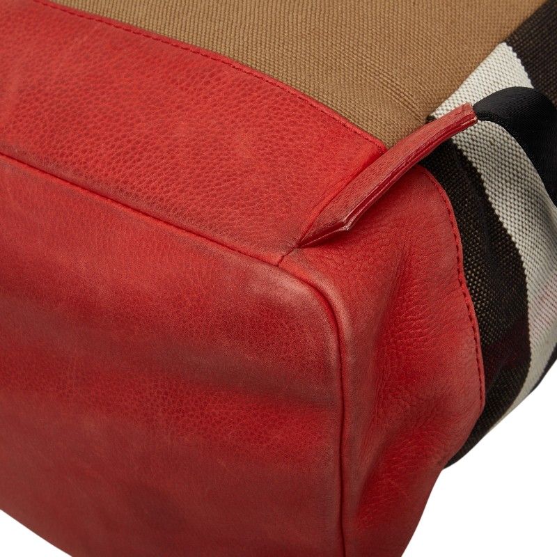 burberry beige backpack condition details
