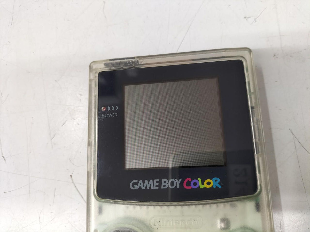 nintendo cgb-001 handheld console front view