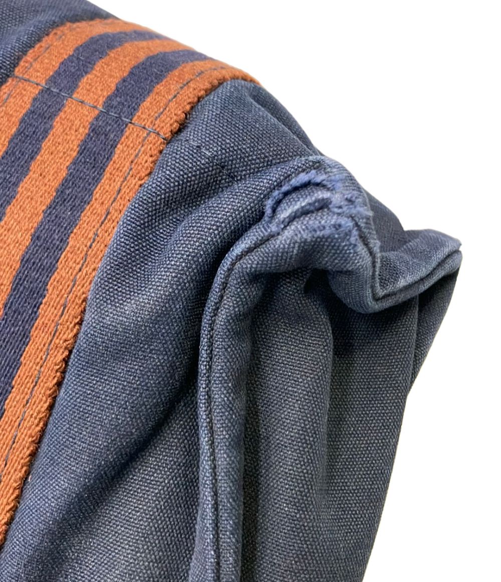 hermes navy shoulder bag markings and labels