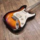 aria electric guitar rear view