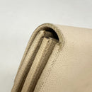 salvatore ferragamo beige wallet accessories included