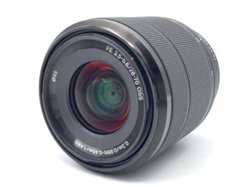 sony sel2870 lens rear view