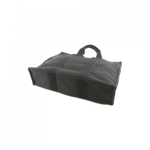 hermes black / silver handbag front view