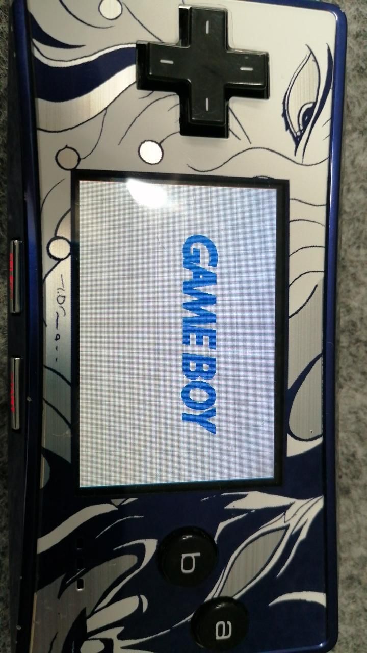 nintendo oxy-001 handheld console interior details
