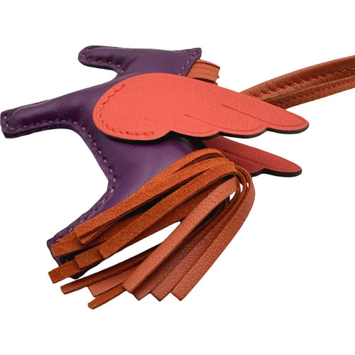 hermes keychain side view