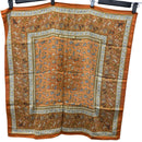 hermes scarf front view