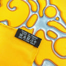 hermes orange scarf functional details