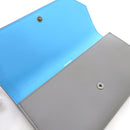 balenciaga grey wallet accessories included