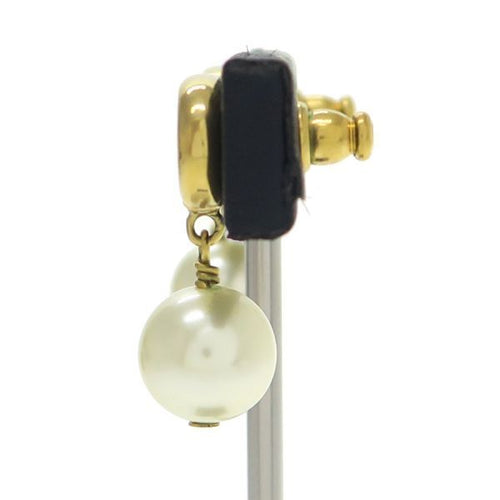 christian dior e1850cdnrs navy earrings front view