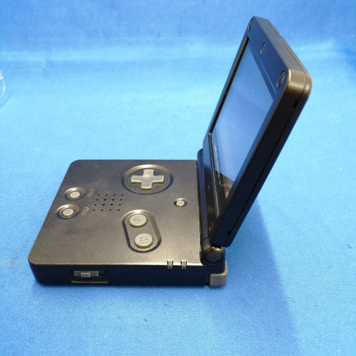 nintendo ags-001 handheld console markings and labels