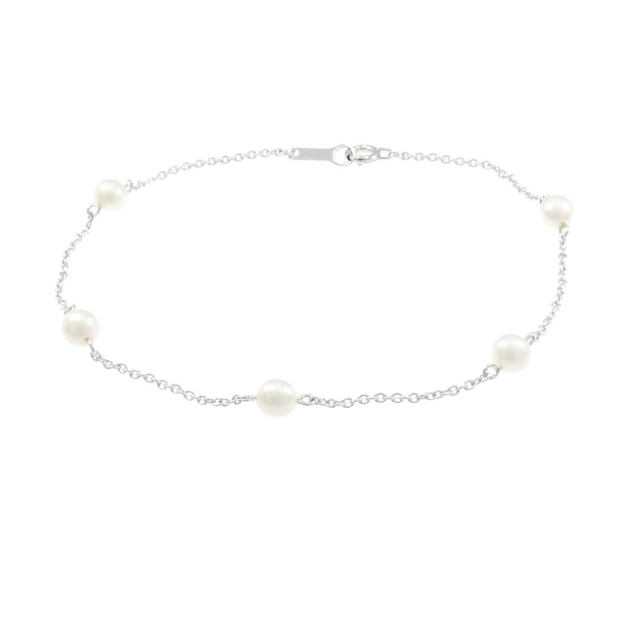 18K White Gold Bracelet