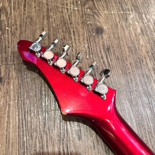 aria act-3 electric guitar markings and labels