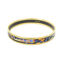 hermes black / gold bracelet front view