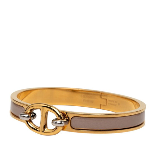 hermes grey bracelet front view