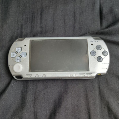 sony psp-2000 handheld console rear view