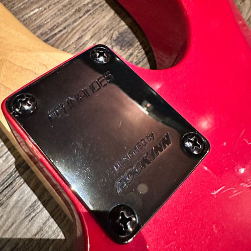 fernandes sfr-50 electric guitar functional details