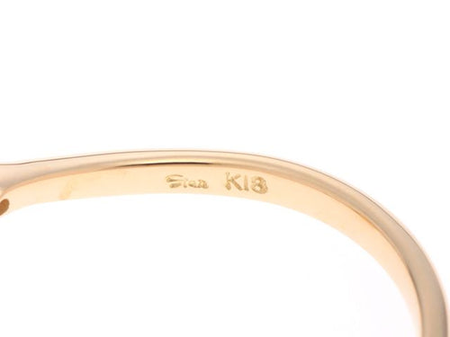 star jewelry ring rear view