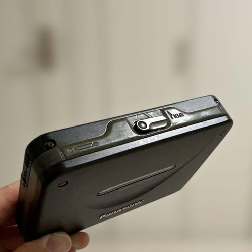 panasonic rq-sx3 cassette player markings and labels