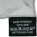 hermes grey scarf side view
