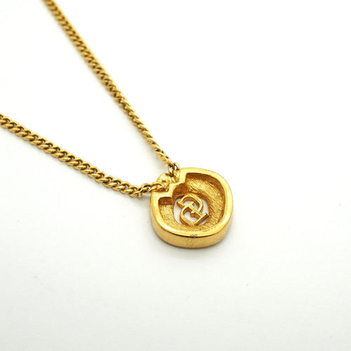 christian dior necklace front view