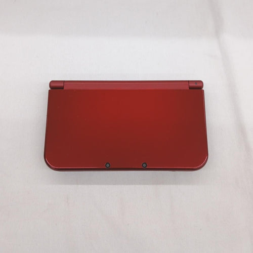 nintendo red-001 red handheld console front view