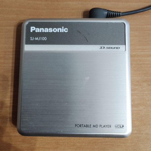 panasonic sj-mj100 minidisc player functional details