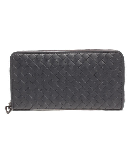 bottega veneta navy wallet
