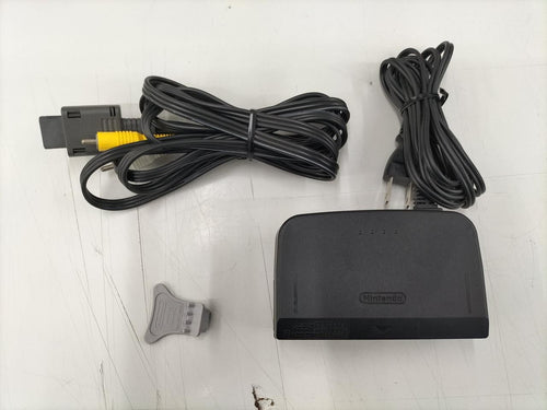 nintendo nus-001 video game console rear view