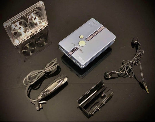 sony wm-ex651 blue cassette player condition details