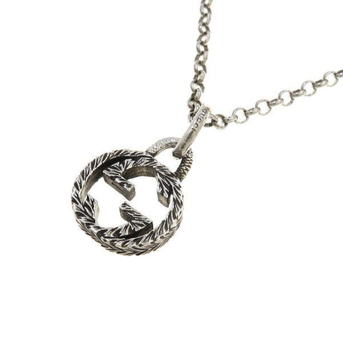 gucci 925sv/7.0g necklace front view