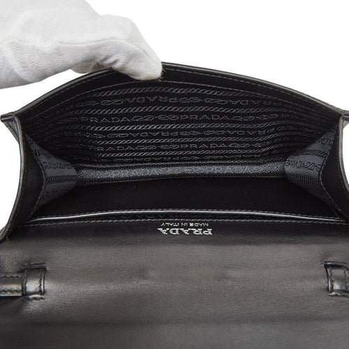 prada pink shoulder bag markings and labels