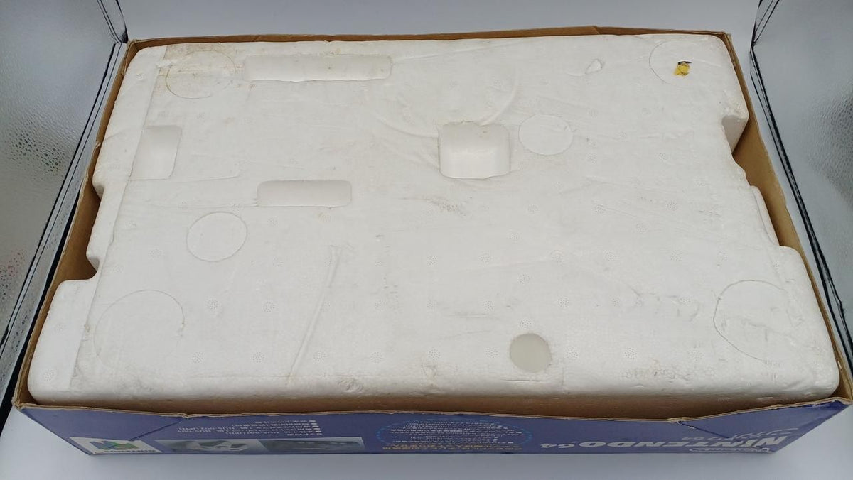 nintendo nus-001 video game console front view