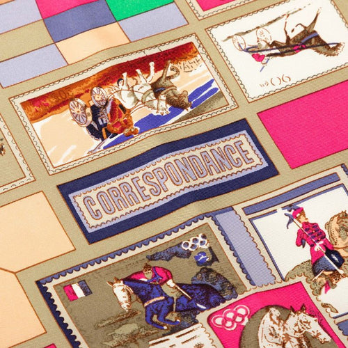 hermes beige scarf accessories included