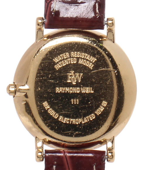raymond weil watch side view