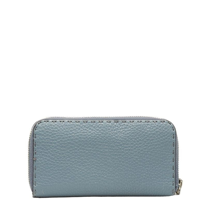 fendi 8m0374 grey wallet rear view