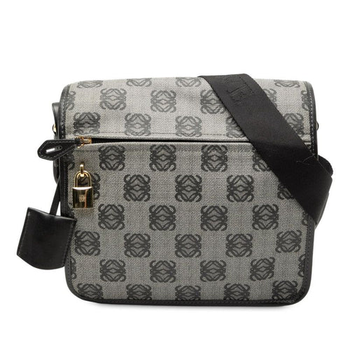 loewe grey shoulder bag