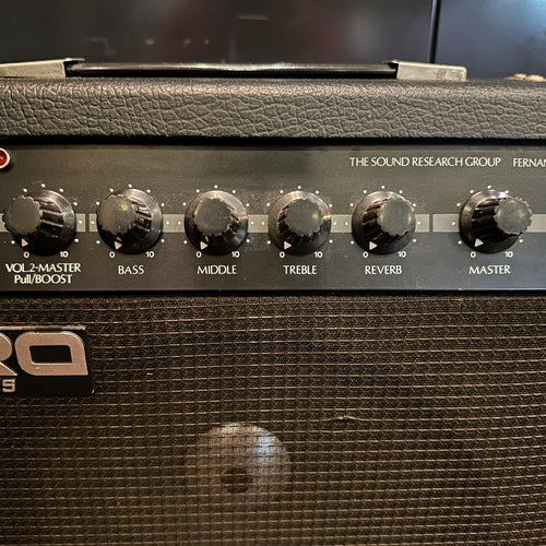 fernandes gr-40 amplifier rear view