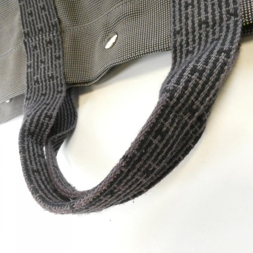 hermes black / silver handbag accessories included
