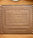 coach 91494 beige shoulder bag condition details