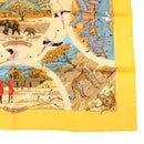 hermes scarf interior details