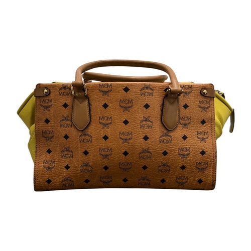 mcm handbag front view