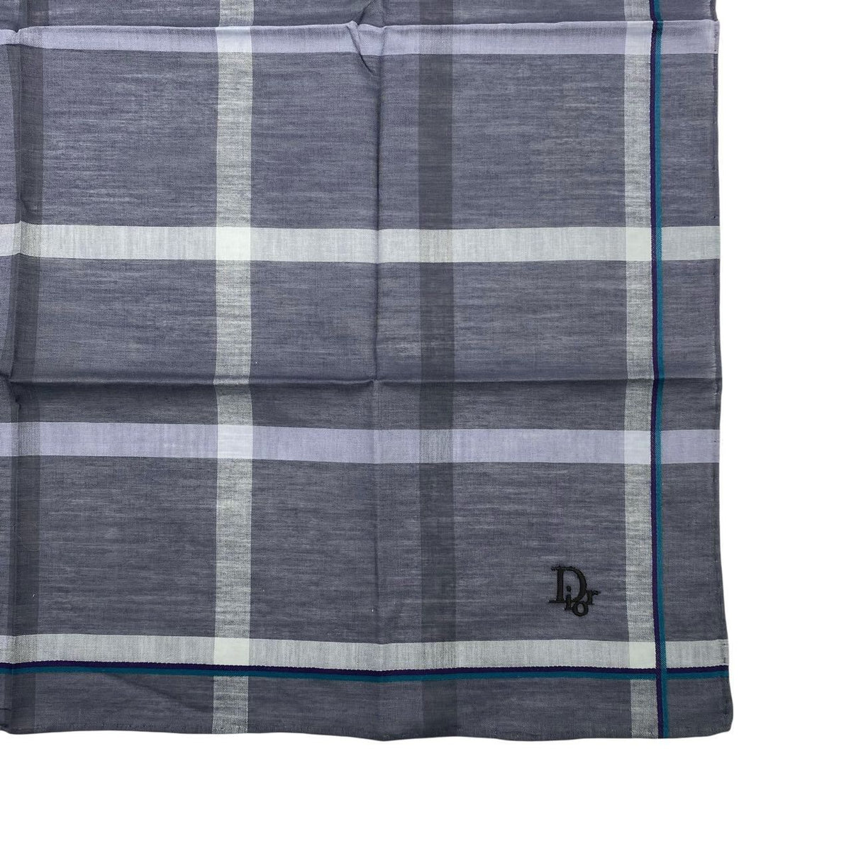 christian dior grey scarf accessories included
