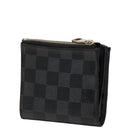 louis vuitton n64021 grey wallet front view